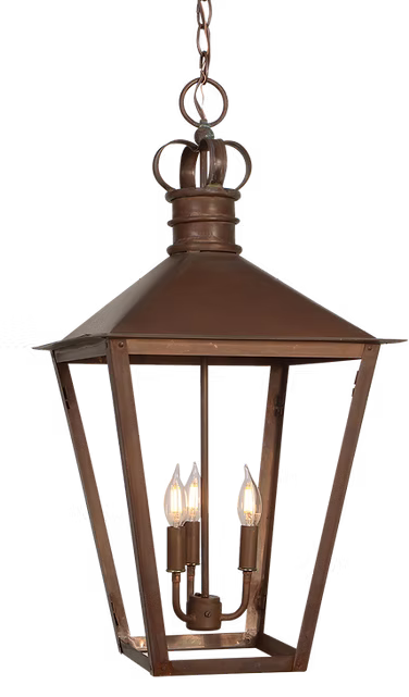 Example of the Belgian Pendant chandelier