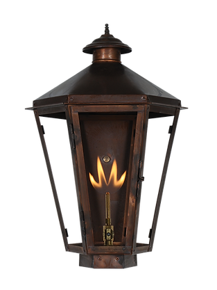An example of the Biloxi wall mounted lantern