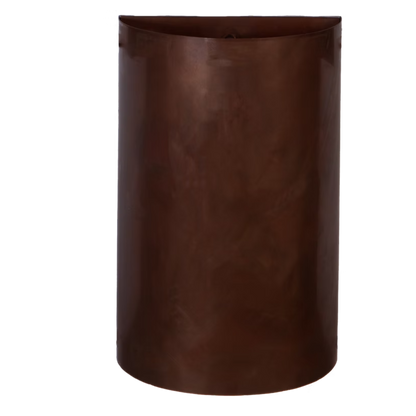 An example of the copper Piastra wall lantern