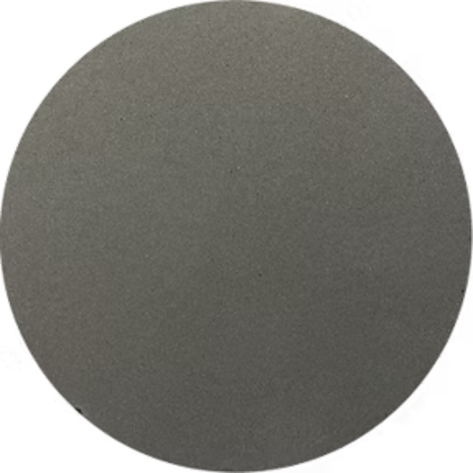 A color sample of the Stainless Steel 2.5 powder coat finish