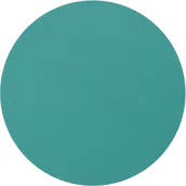 A color sample of the teal powder coat custom finish option